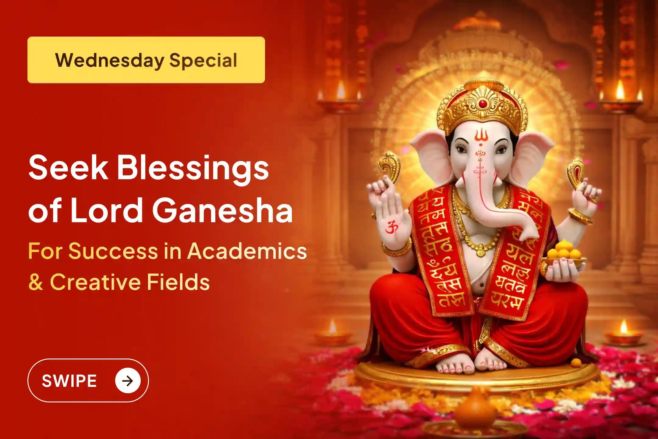 🔱 Join this special fire ritual to seek the grace of Lord Ganesha for  increased Creative potential and success. 