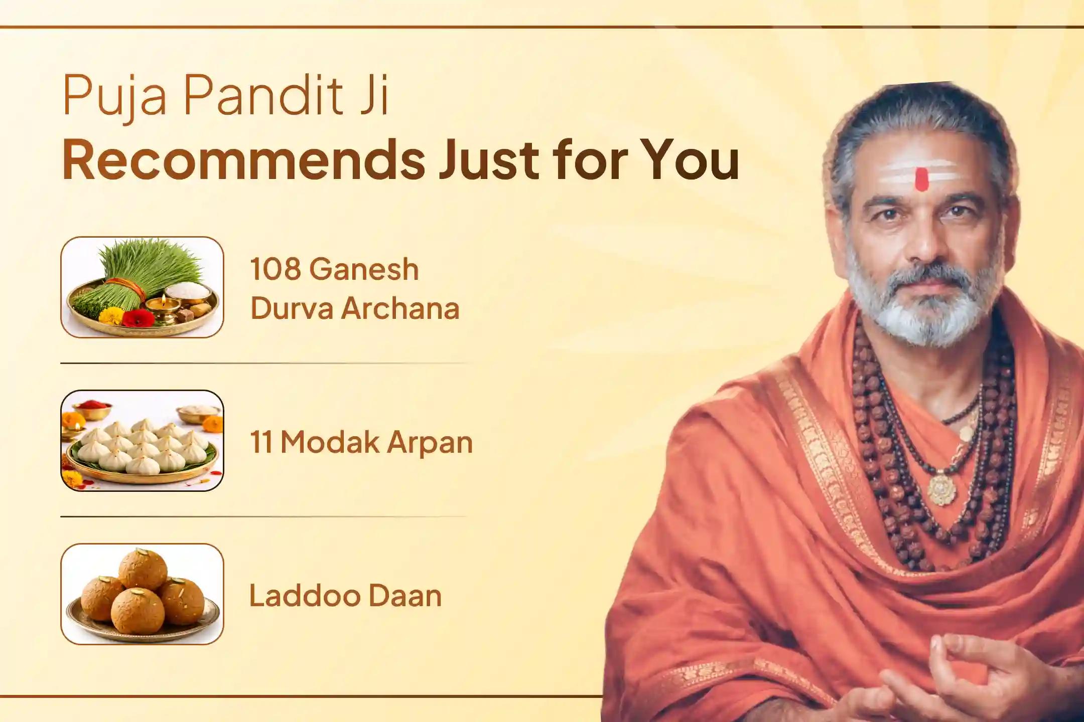  By becoming a part of the Dashabhuja Ganesh Panchamrit Abhishek and 1008 Haridra-Mool Havan this Wednesday, remove the obstacles coming in the path of success and receive blessings of progress from ten directions. 🙏
