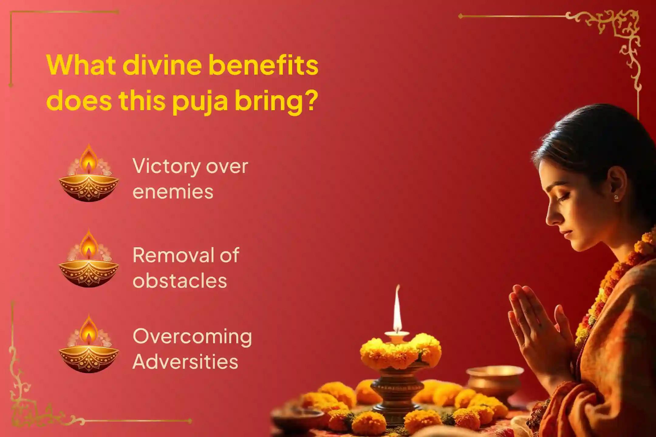 Participate in the Skanda Shashti God of War Special Shatru Samhara Trishati Homa for Blessing to Attain Victory over Enemies and Adversities in Life.