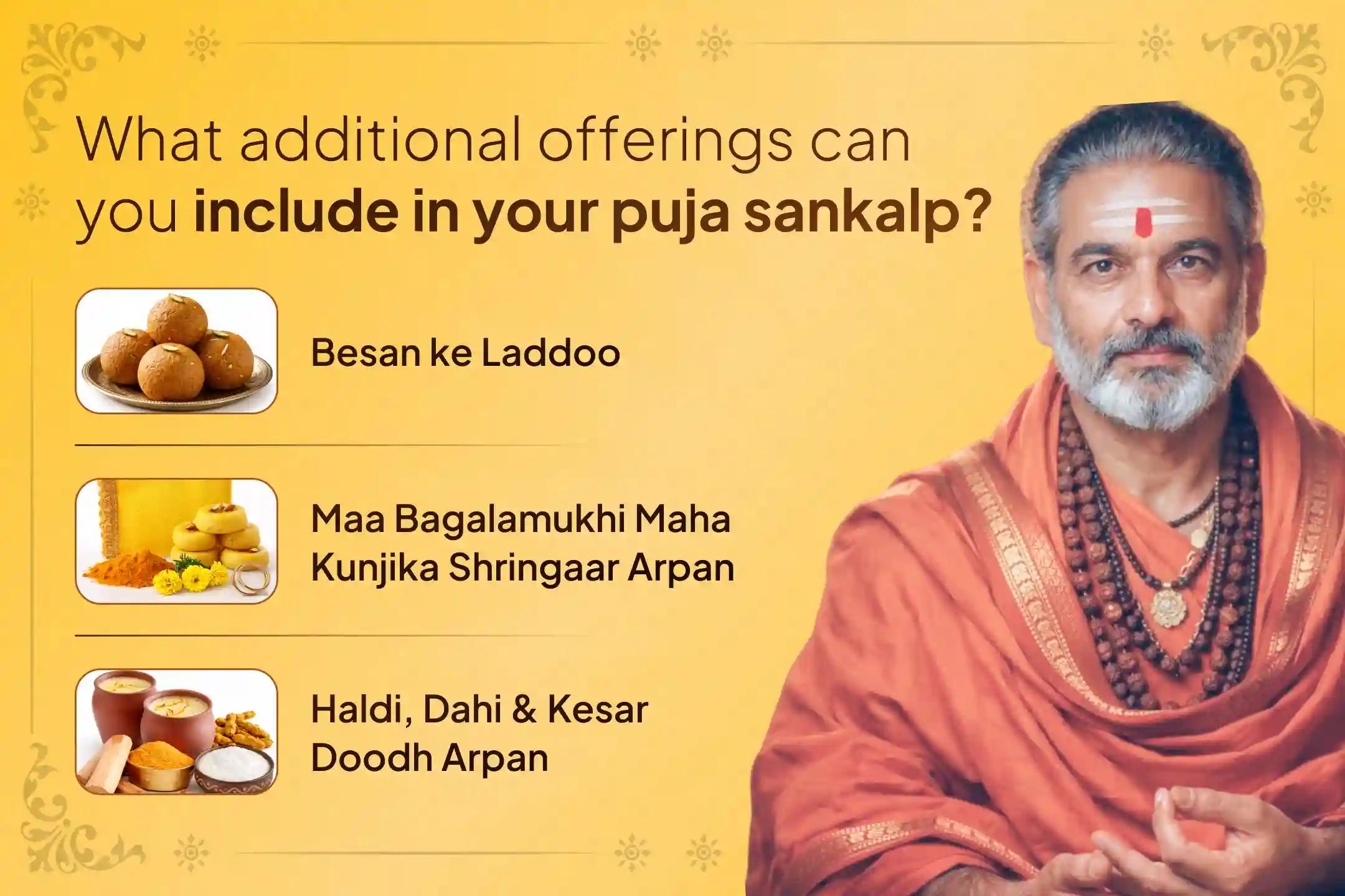 By joining the personal special puja LIVE this Friday on Baglamukhi Jayanti, you may receive victory over enemies, success in legal matters, and mental peace through the grace of the Mother Goddess.