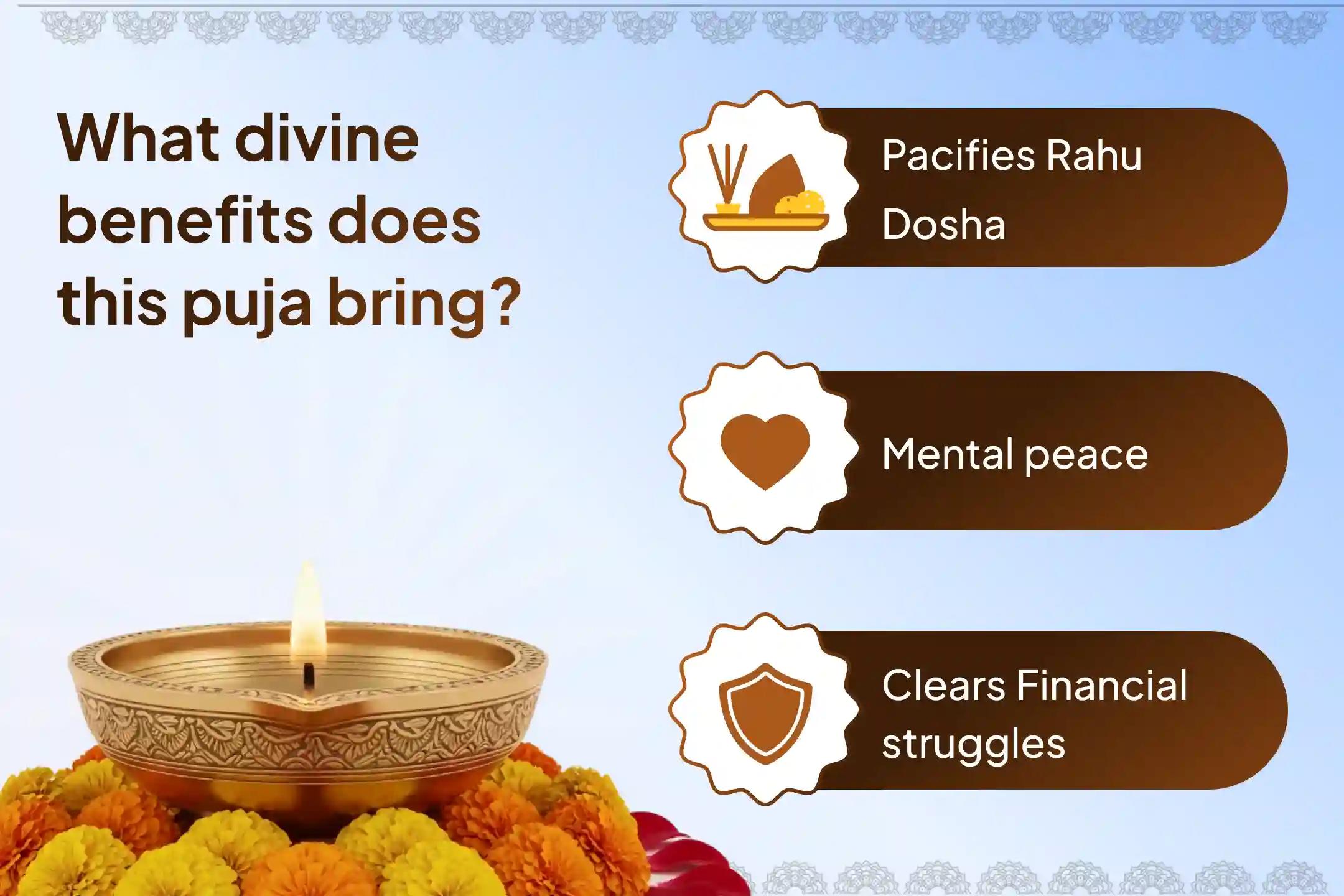 Participate in this Rahu Shanti Jaap and Homam performed during Rahu Transiting his own Nakshatra, happening once in 18 years, for the blessings of Mental Stability and Success.