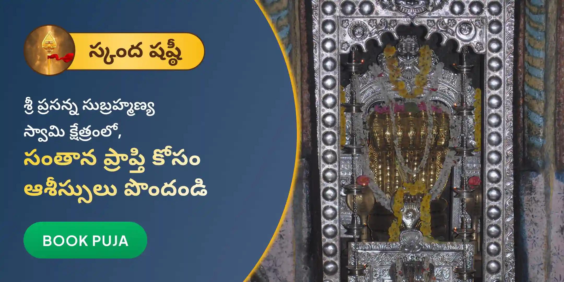 సంతాన గోపాల హోమం మరియు సుబ్రహ్మణ్య అభిషేకం 