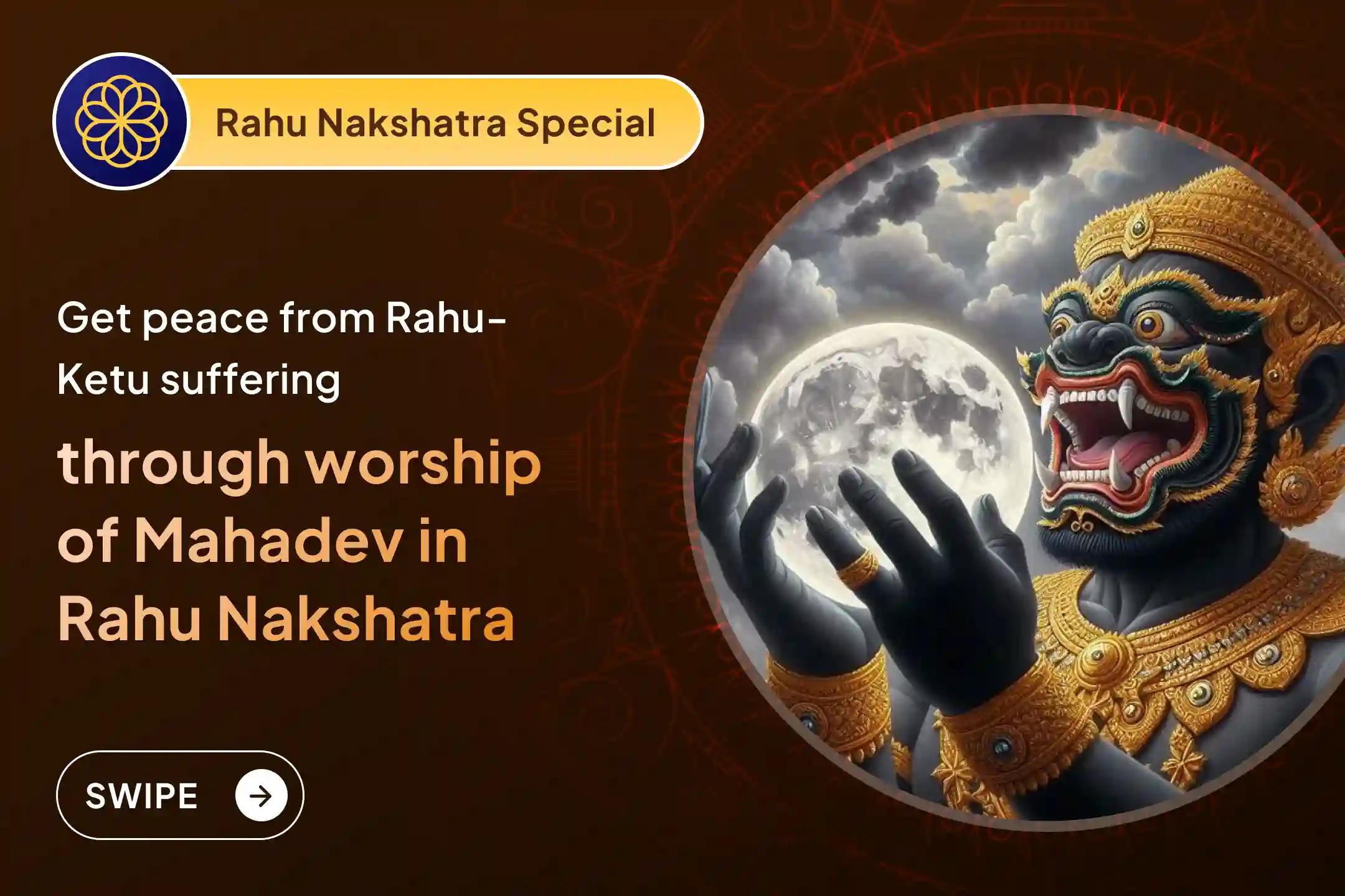 Troubled by Rahu-Ketu’s unstable effects? Participate in Shiva Rudrabhishek with this Rahu-Ketu Peeda Shanti Puja to gain mental clarity, stability, and better decision-making.