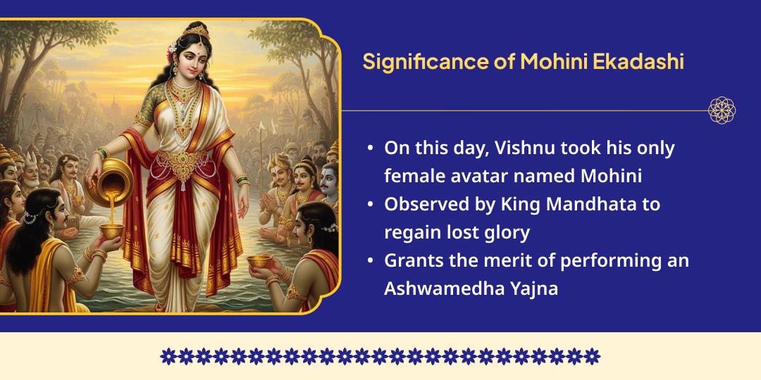 Mohini Ekadashi 7 Past Lives Paap Nashak Vishnu Maha Avatars Chadhava
