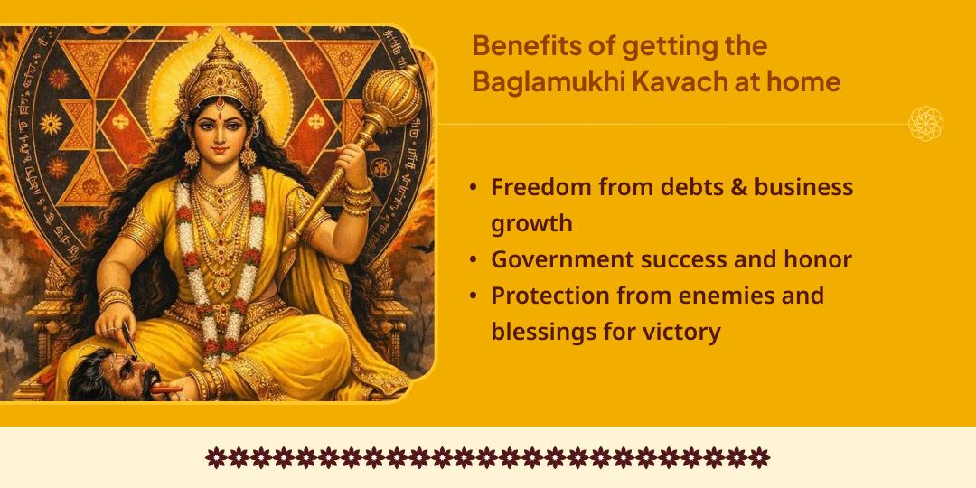 Baglamukhi Jayanti Pitambara Peeth Datia Blessed Baglamukhi Kavach