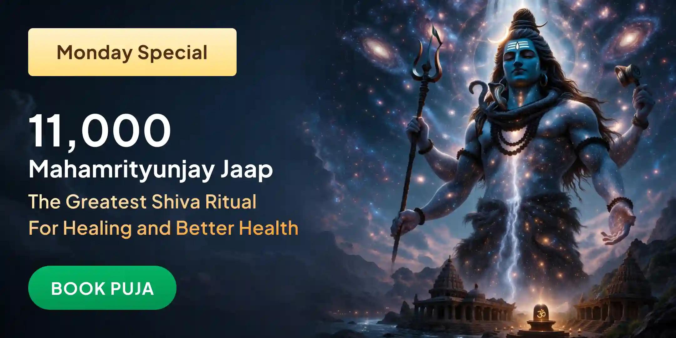 11,000 Mahamrityunjay Mantra Jaap and Arogya Murti Dhanvantari Shakti Havan