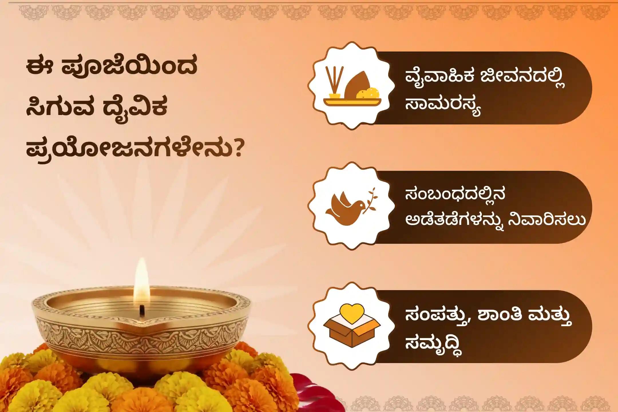 ಅಡೆತಡೆಗಳನ್ನು ದೂರ ಮಾಡಿಕೊಳ್ಳಲು ಮತ್ತು ವಿವಾಹಿತ ಜೀವನದಲ್ಲಿ ಸುಖ-ಶಾಂತಿ ಪಡೆಯಲು ಏಕಾದಶಿ ಲಕ್ಷ್ಮೀ ನಾರಾಯಣ ಪೂಜಾ ವಿಶೇಷ ಲಕ್ಷ್ಮೀ ನಾರಾಯಣ ಕಲ್ಯಾಣೋತ್ಸವದಲ್ಲಿ ಭಾಗವಹಿಸಿ