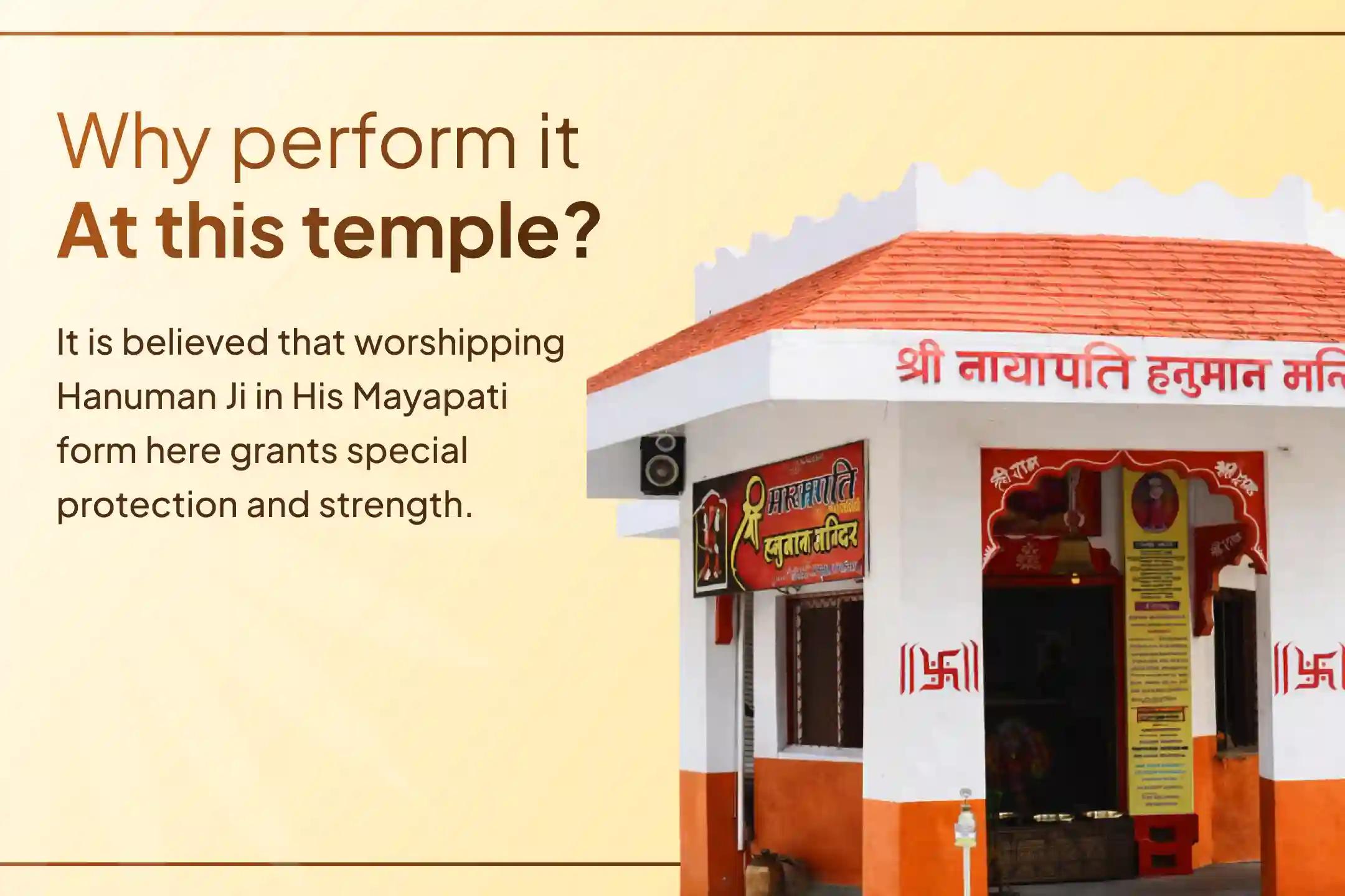 🌟 This Tuesday, invoke protection from all five directions and awaken inner courage by participating in the Panchmukhi Hanuman Sindoor Chola Offering and Chameli Tel Abhishek ritual.