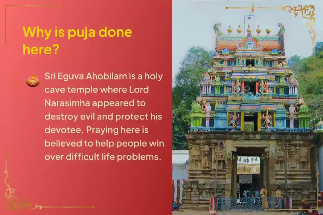 🕉️Participate in the Narasimah Jayanthi Special Utsava Murthy Abhishekam at the powerful Ahobilam temple for protection, strength, healing, and removal of negativity🙏