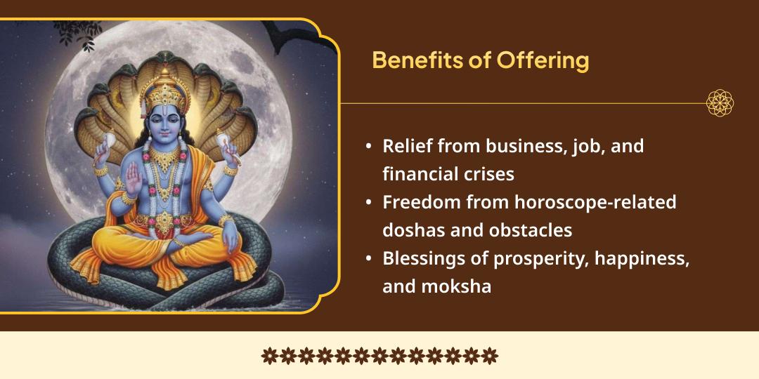 Purnima 10 Mahavidya Havan, Shri Maha Vishnu & Trimbakeshwar Jyotirlinga 3 Temple Chadhava