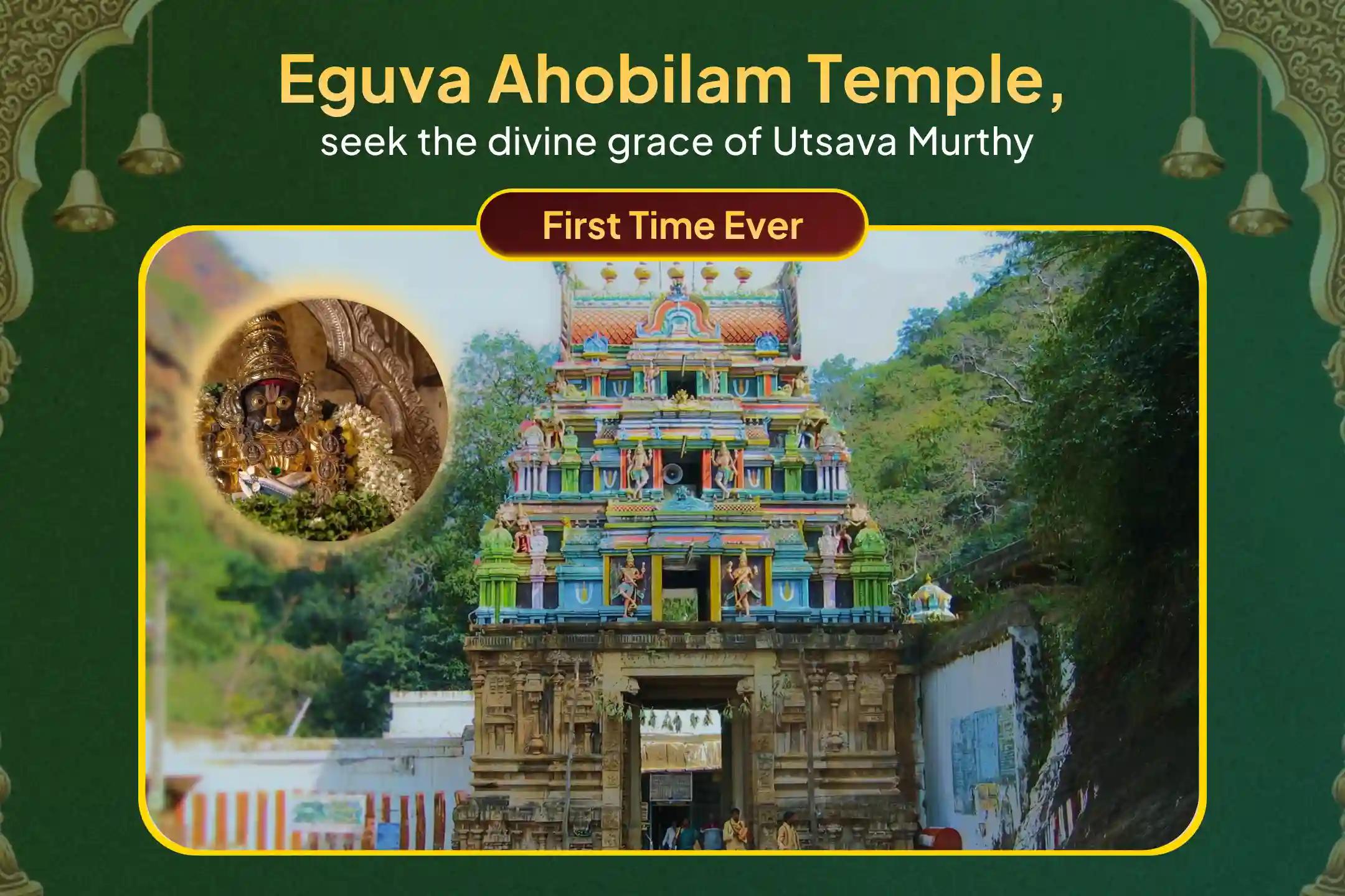 🕉️Participate in the Narasimah Jayanthi Special Utsava Murthy Abhishekam at the powerful Ahobilam temple for protection, strength, healing, and removal of negativity🙏