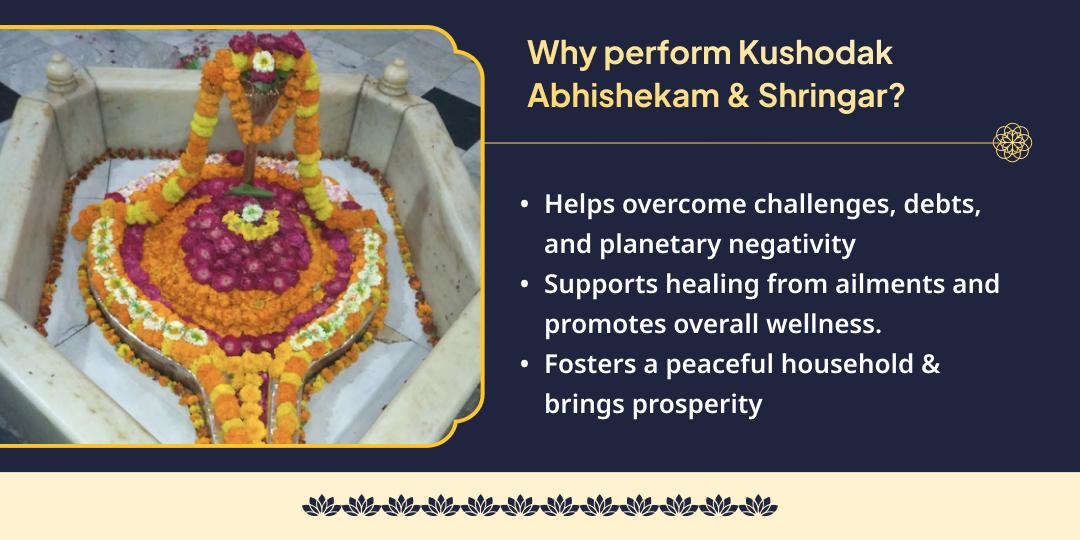 Purnima Amrit Muhurat Chandrashekhara Kushodak Abhishekam & Shringar Seva