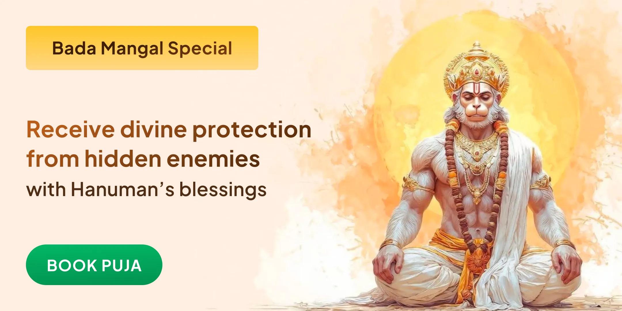Sunderkand Path, Hanuman Yagya and Contribute for 8 days Vishal Bhandara on every Bada Mangals