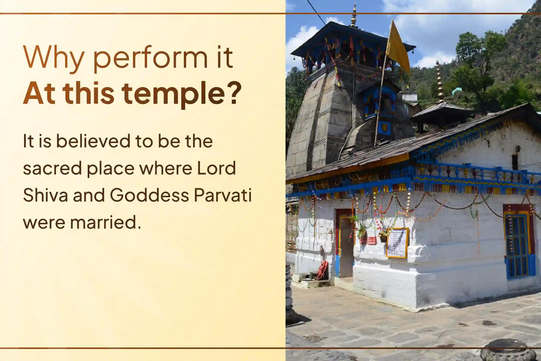 🔱 A grand opportunity to receive the blessings of three divine couples for marital happiness! Benefit from the Maha Aarti of Lord Lakshmi-Narayan, Shiva-Parvati, and Sita-Ram at Triyuginarayan Temple.