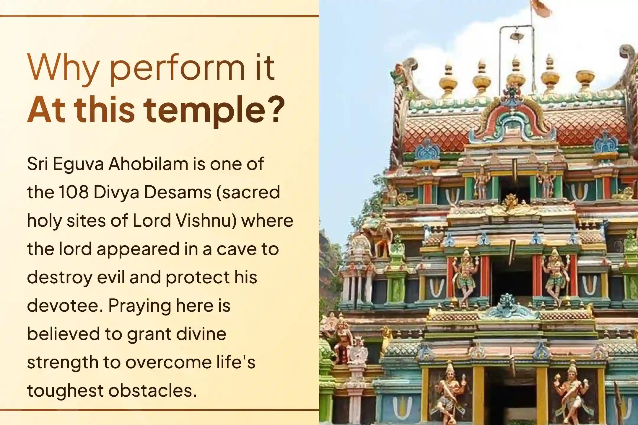  ✨ At the sacred land of Ahobilam, where Lord Narasimha protected Prahlada, seek His divine shield this Jayanti. Remove negativity, gain courage, and move forward fearlessly. 