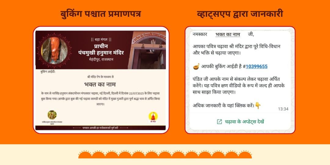 बड़ा मंगल बजरंगबली का श्रृंगार लंगोट, जनेऊ, ध्वजा एवं पोशाक सेवा 