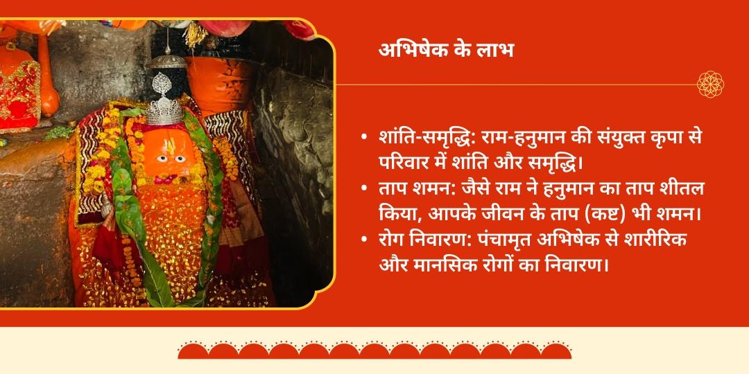 बड़ा मंगल श्री हनुमान पंचामृत महा स्नान अभिषेक हनुमान धारा, चित्रकूट