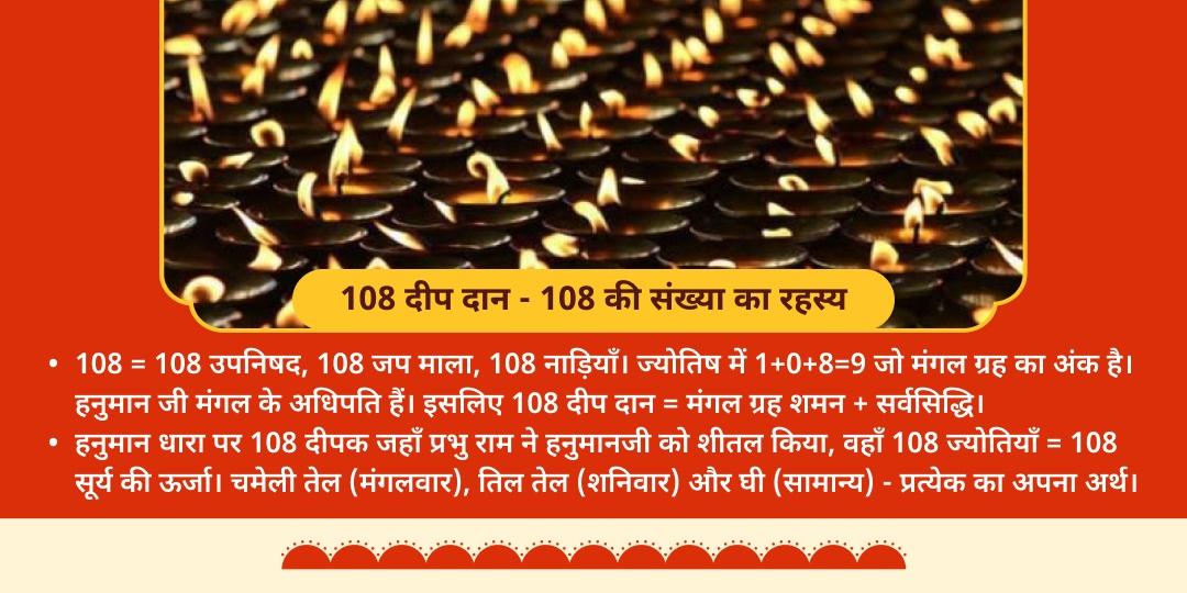 बड़ा मंगल 108 दीप दान महोत्सव हनुमान धारा, चित्रकूट