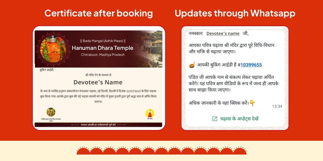 Bada Mangal 108 Deepdaan Mahotsav - Hanuman Dhara, Chitrakoot