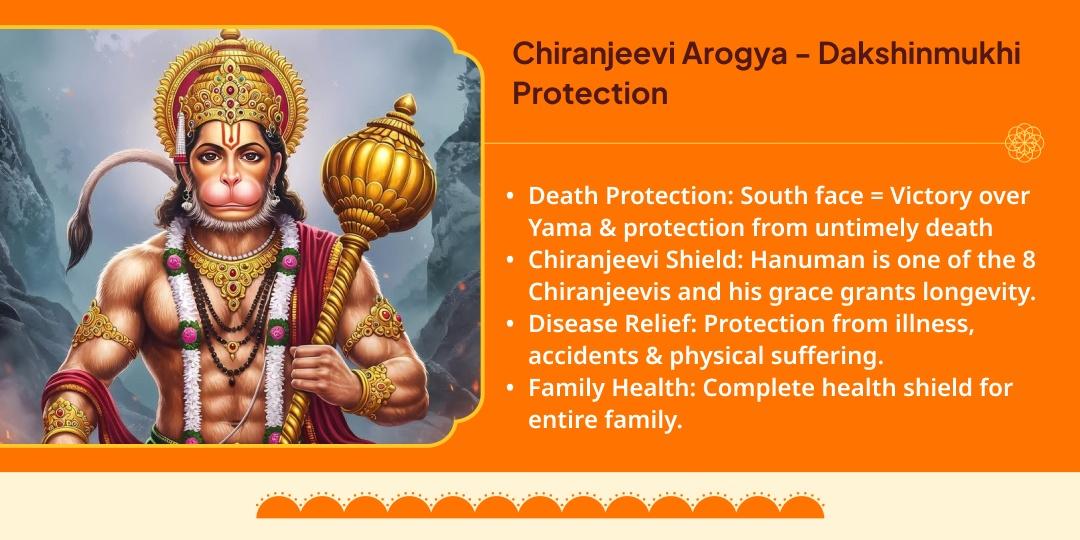 Bada Mangal Dakshinmukhi Hanuman Chiranjeevi Arogya Chadhava