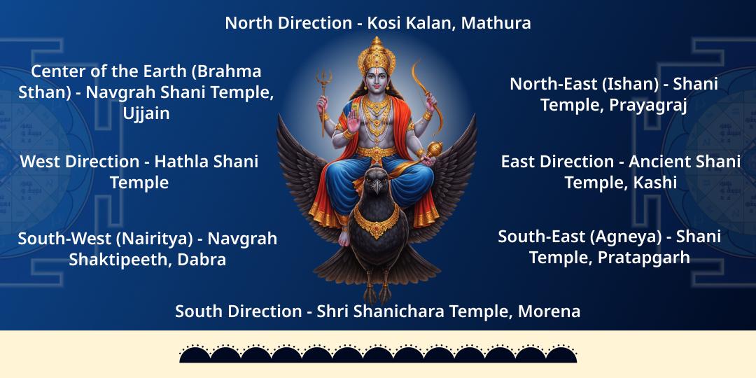 Shani Jayanti–Shani Amavasya 8 Shani Temples Tel-Til Maha Abhishek