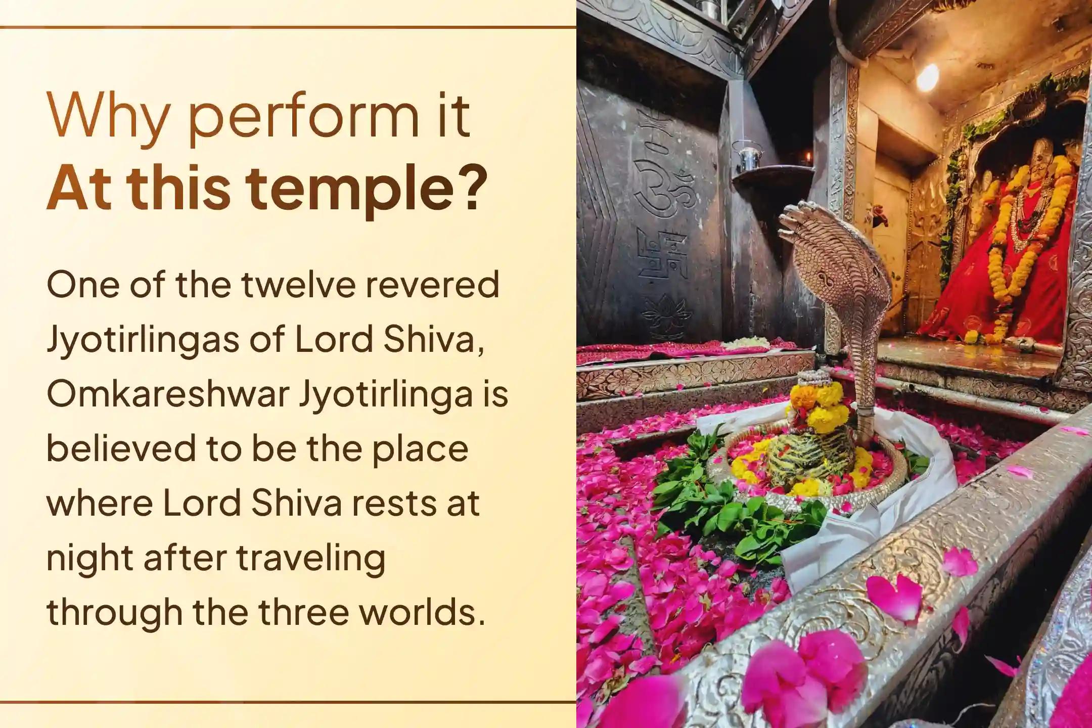 🔱 Receive divine blessings for better health and balance through the sacred Panch Tattva Mahā Rudrābhiṣek at Omkareshwar Jyotirlinga 🔱