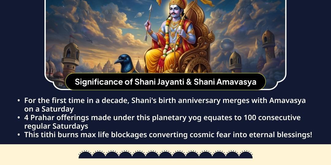 Shani Jayanti-Shani Amavasya 4th Prahar Maha Chadhava