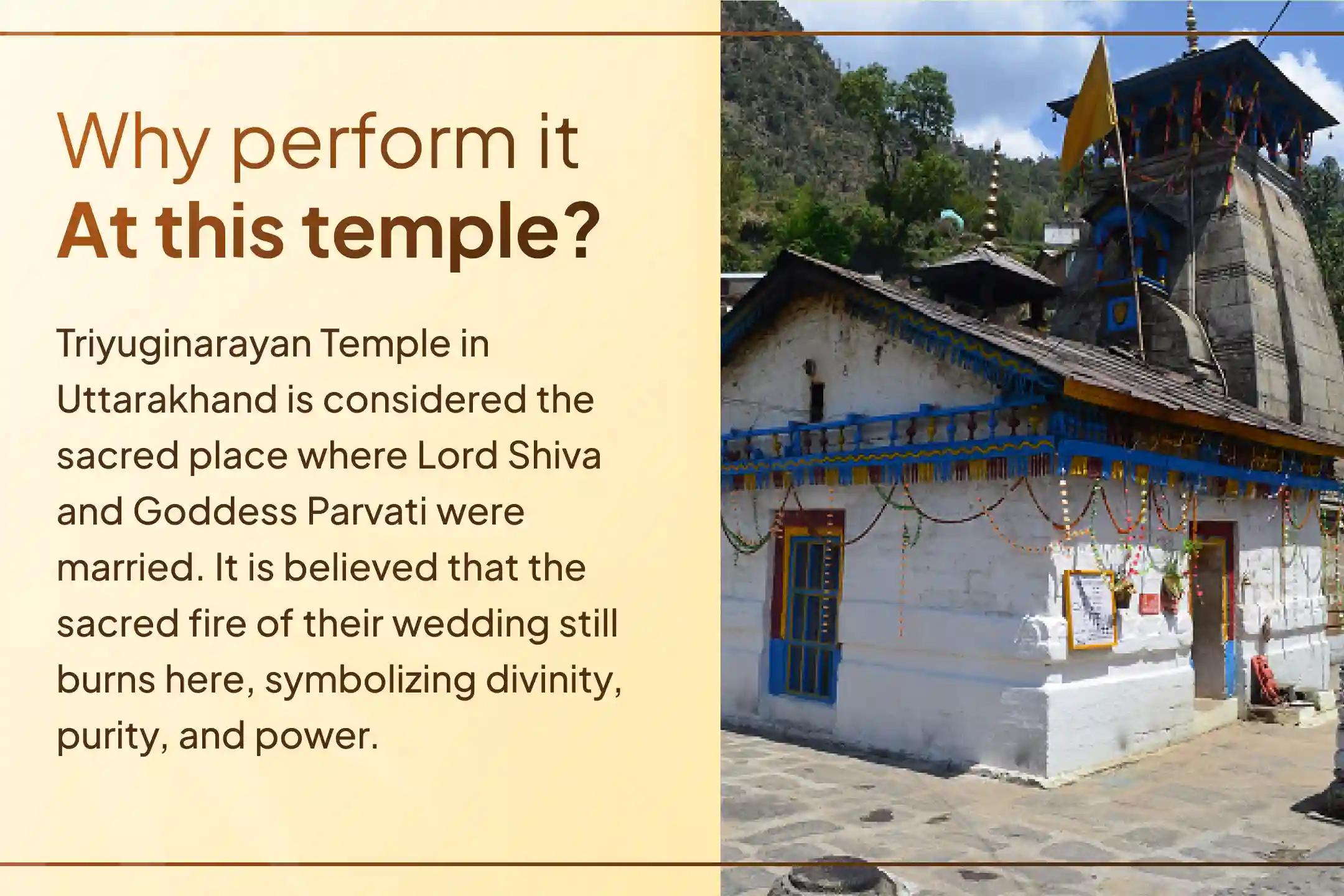 🔱 Offer prayers at the sacred site of Shiva-Parvati’s divine union to remove delays in marriage and find the right life partner.