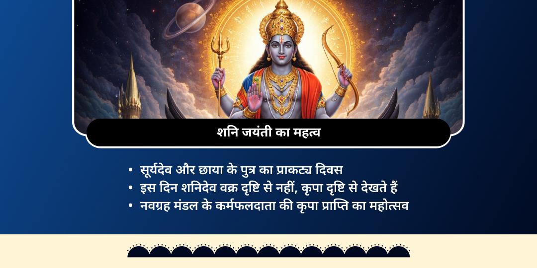 शनि जयंती शनि-हनुमान 6 मंदिर महा आराधना 