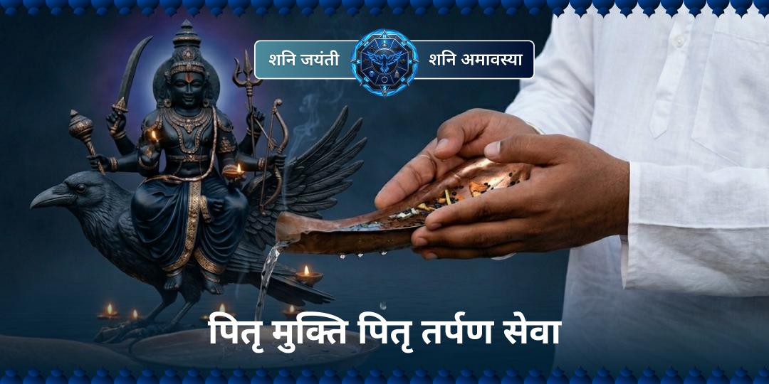पितृ ऋण, शनि बाधा और वंशगत रुकावटों के शमन का दुर्लभ अवसर! शनि जयंती पर काशी और प्रयागराज में पितृ तर्पण सेवा करें।