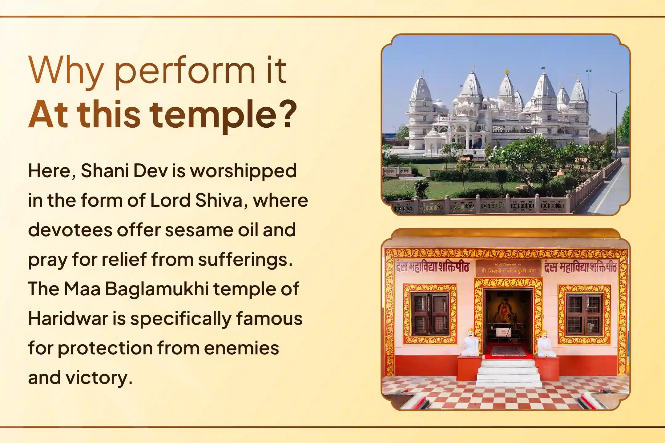 In this rare conjunction occurring after 13 years, get an opportunity for Shani's grace and powerful protection from enemy obstacles through Sri Mandir with 7,00,000 Shani Mantra chants and 100 kg Laal Mirch hawan.
