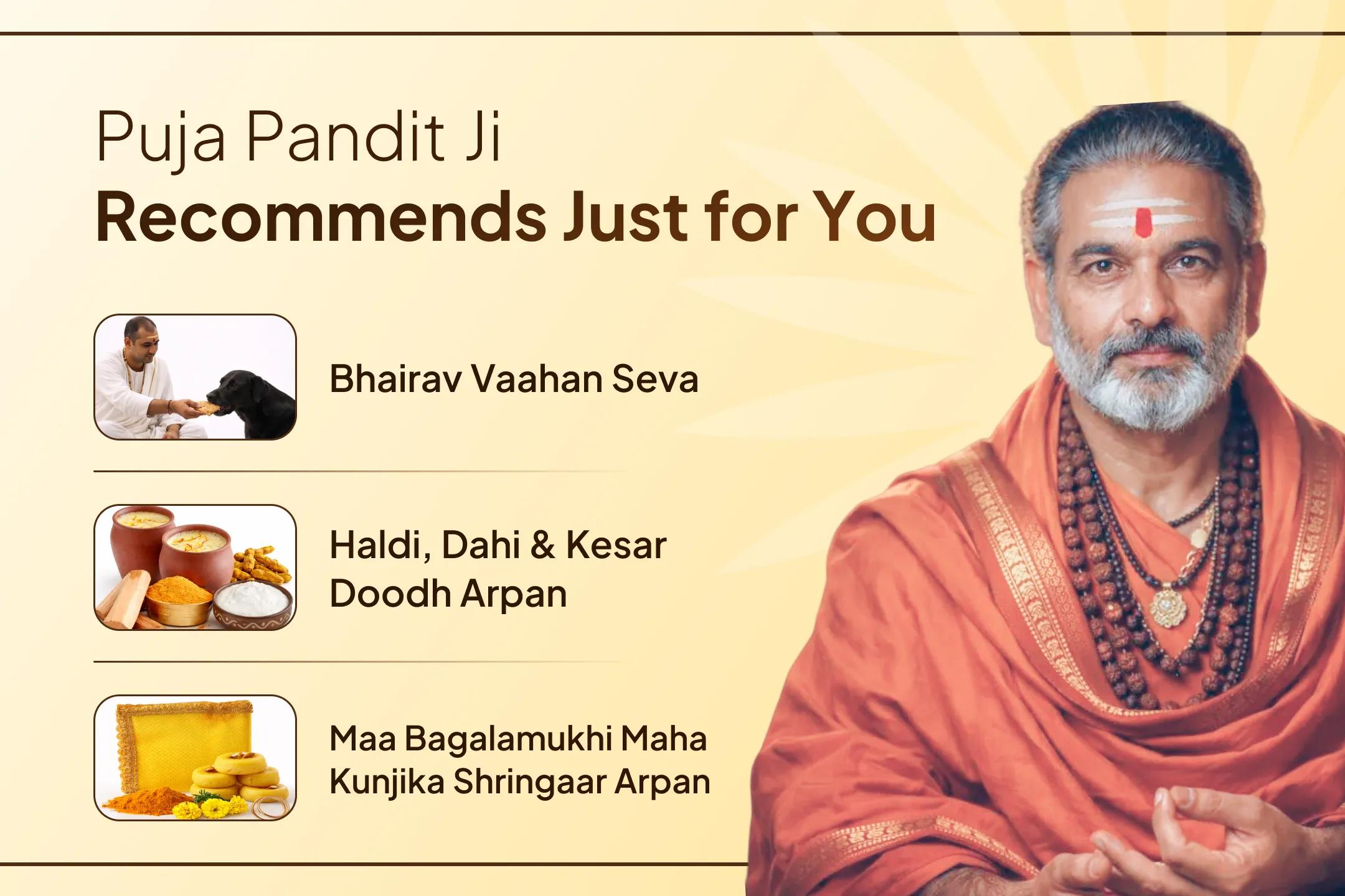 🙏Evil eye is said to be so strong that it can even break rocks. This auspicious Thursday gain the grace of the most fierce divine protectors - Maa Bagalamukhi and Shri Bhairav Dev