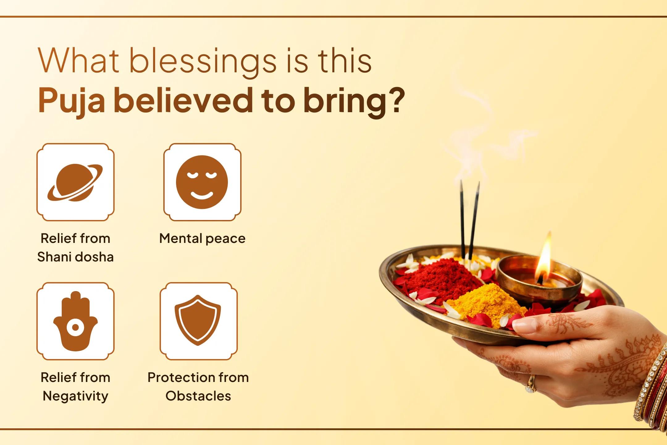 A divine ritual to receive the combined blessings of Shani Dev and Hanuman Ji! Join this sacred anushthan to gain blessings of relief from negativity,  and protection from obstacles in life.🙏