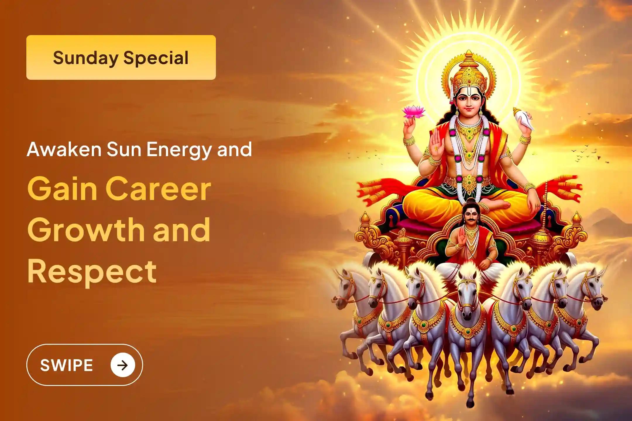 🌞 Are you not getting recognition and authority in your career despite hard work? Through this special Surya ritual performed in the number 111, they receive blessings for success, promotion, leadership power, and respect in society.