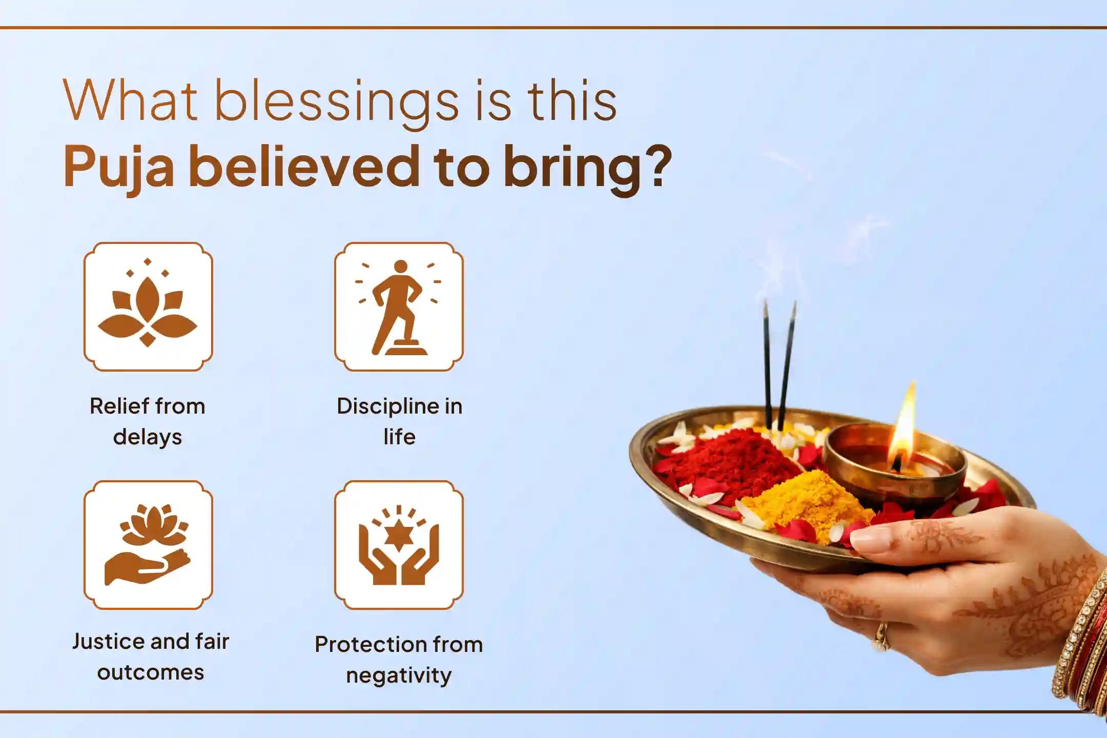 Join this puja LIVE performed in 4 prahars, at 4 sacred Shani temples, and across 4 directions. Don't miss this most important Anushthan, which is believed to cleanse your soul 