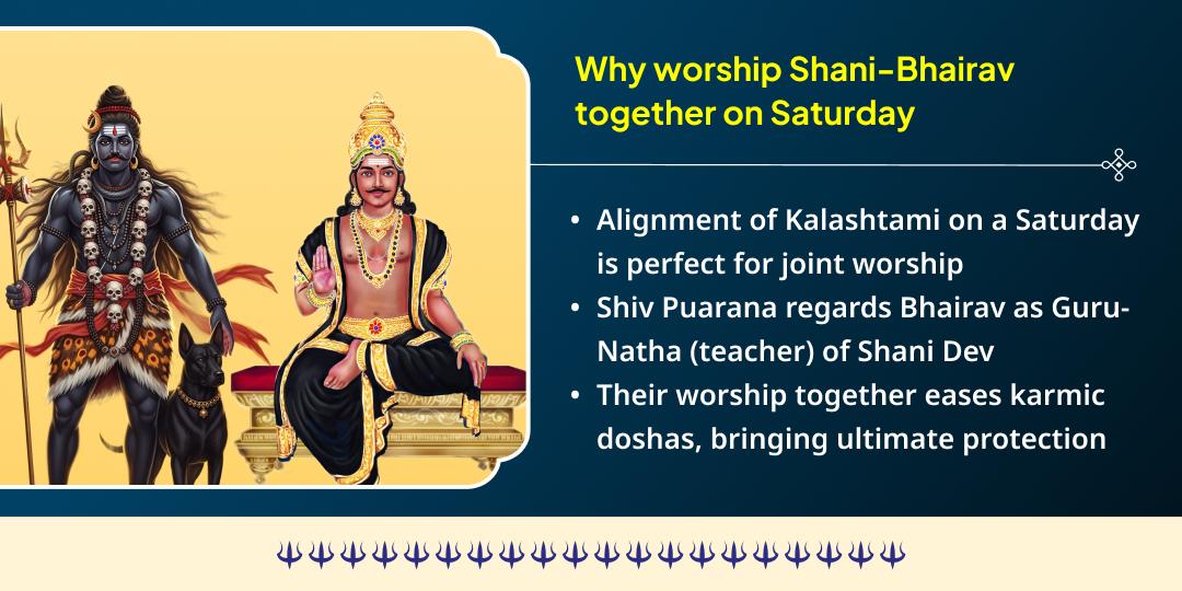 Saturday Kalashtami Shani-Bhairav Raksha Pradosh Kaal Tel Abhishek 