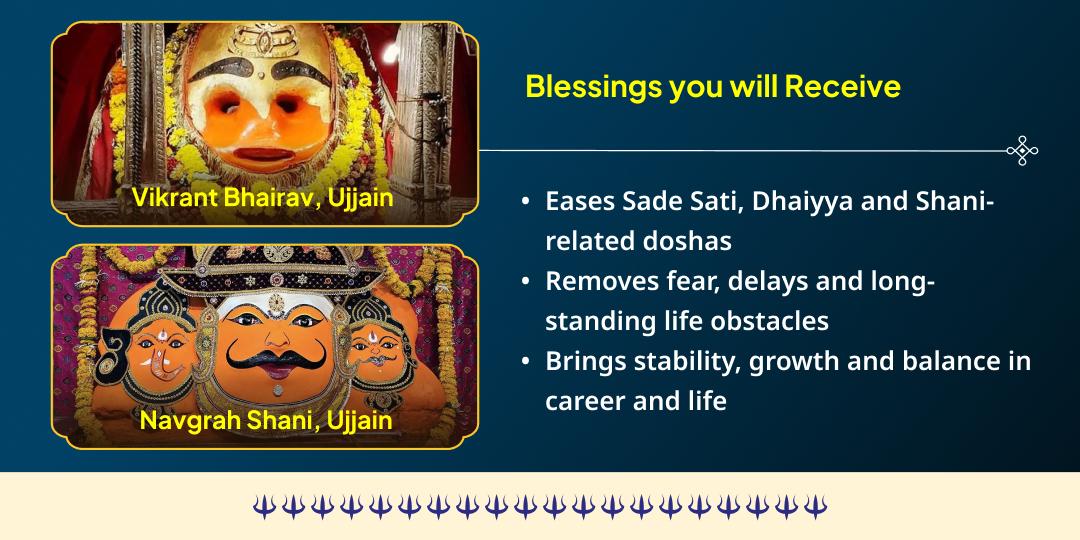 Saturday Kalashtami Shani-Bhairav Raksha Pradosh Kaal Tel Abhishek 
