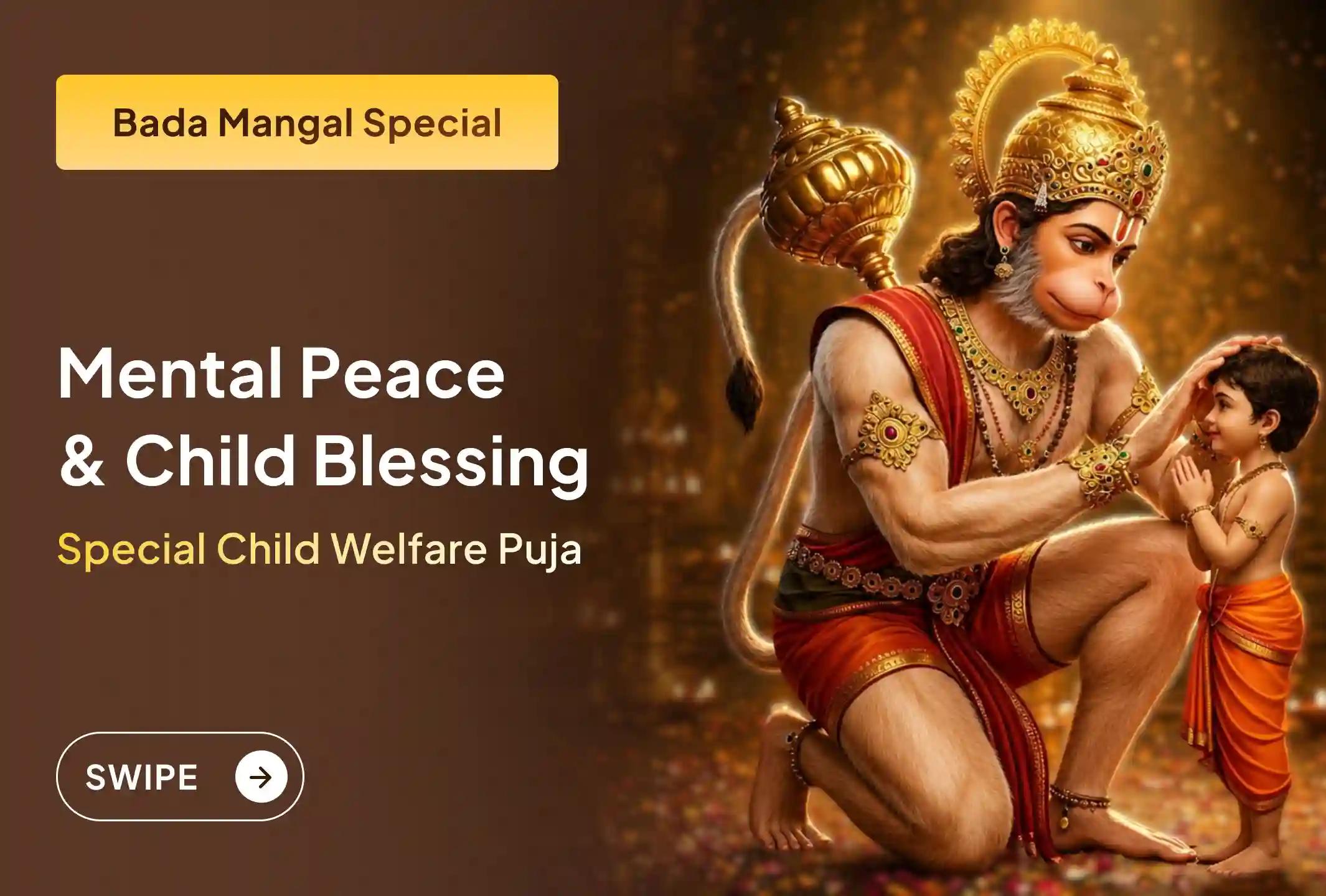 Offer your sacred wish of becoming parents at the feet of Lord Hanuman and invite new hope, protection, and happiness into your home.