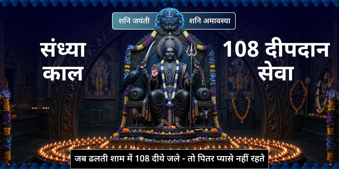 इस 'शनि जयंती' की संध्या बेला में - उज्जैन के नवग्रह मंदिर में 108 दीप जलाएं, पितरों को तृप्त करें और शनिदेव का अखंड आशीर्वाद पाएं!