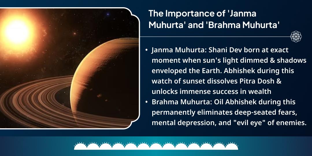 Shani Jayanti-Shani Amavasya 8 Prahar 8L Tel Mahabhishek