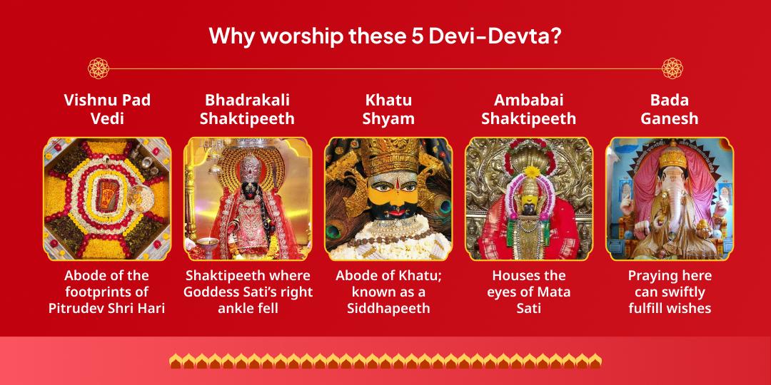 Bhadrakali Ekadashi Panch Dev-Devta 5 Temple Chadhava 
