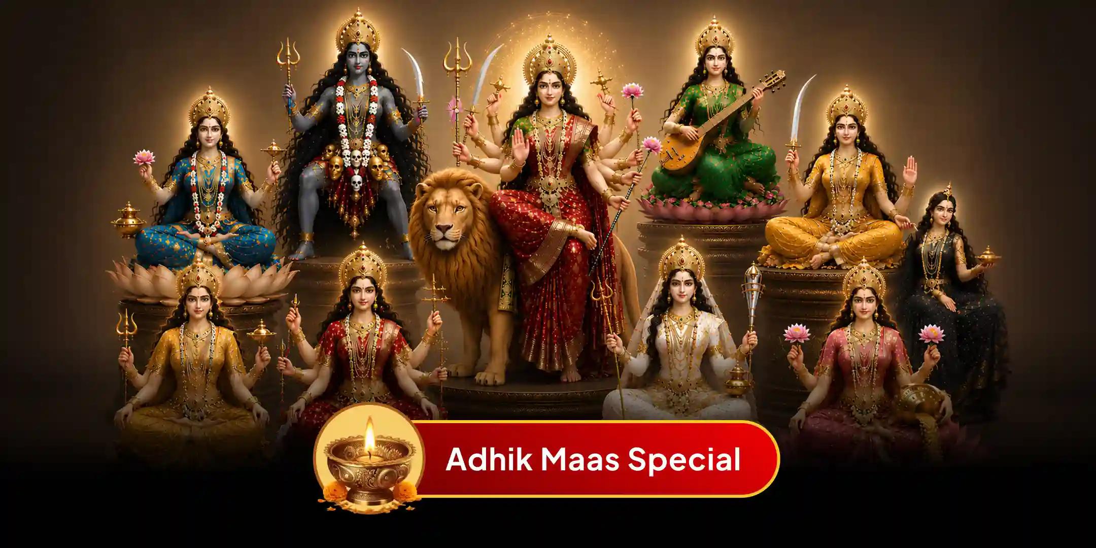 10 Mahavidya Pujan, 10 Dravya Archana, 10 Digpal, Kshetrapal Pujan and 10 Mahavidya Mahayagya