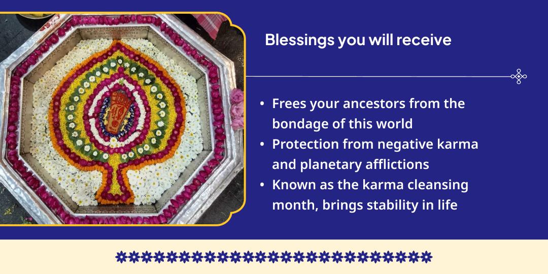 Purushottam Maas 4 Thursdays Pitru Shanti Shri Vishnu Pad Vedi Gaya Chadhava Sankalp