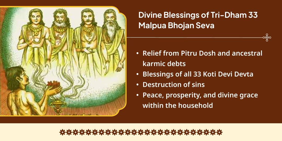 Purushottam Purnima Gaya-Puri-Ayodhya 33 Malpua Bhojan Seva