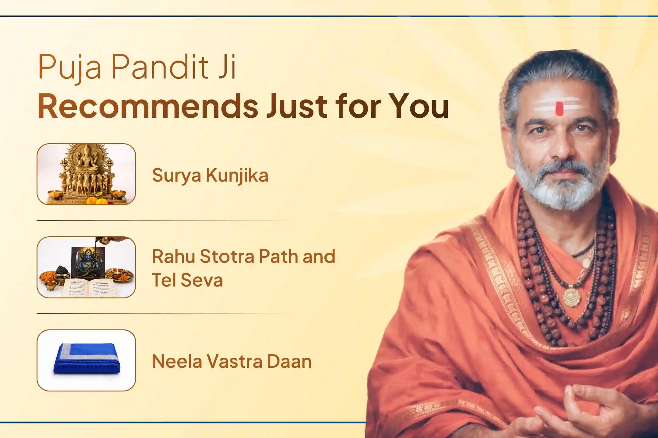 This Sunday, get a special opportunity for career advancement, better leadership ability, and clear direction in life through the grace of Surya and Rahu-Ketu.