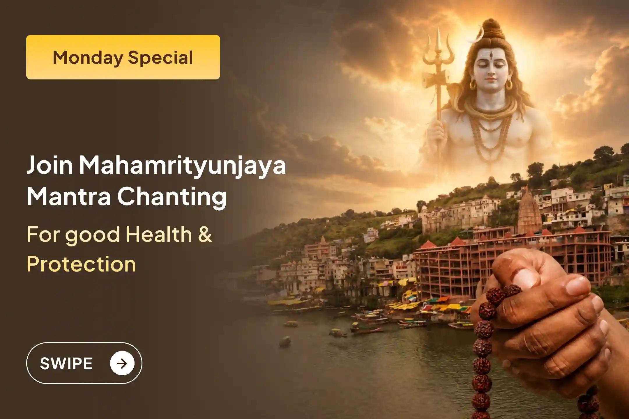 Are you troubled by recurring health issues or sudden obstacles? Receive the blessings of good health and protection from Lord Shiva this Monday.