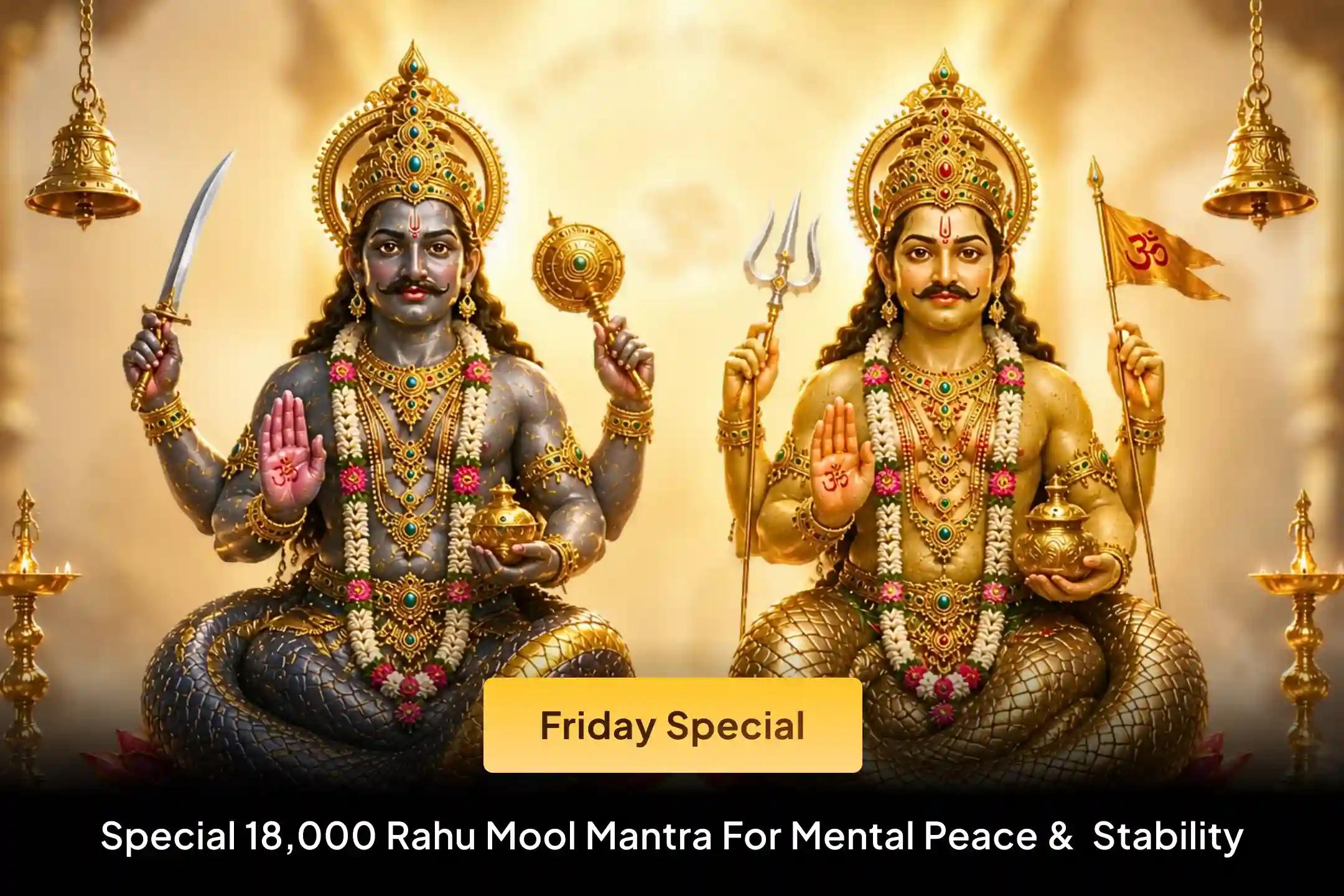 🔱 When the influence of Rahu makes life unstable, this special ritual can become a powerful medium for you to gain peace, protection, and the right direction.