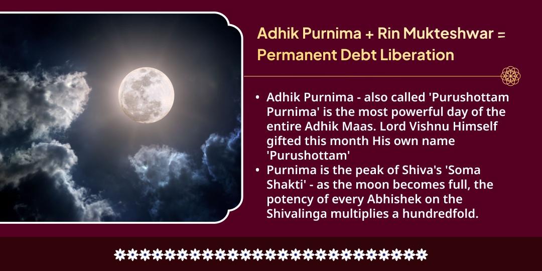 Adhik Purnima Rin Mukti Special - Rin Mukteshwar Temple Chadhava