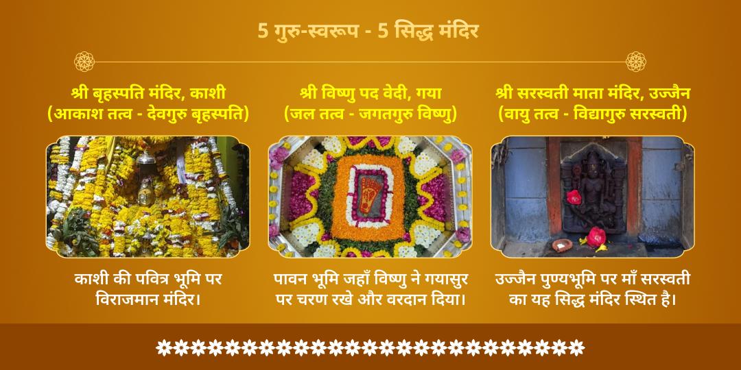 गुरु गोचर - पंचगुरु पंचतत्व चढ़ावा