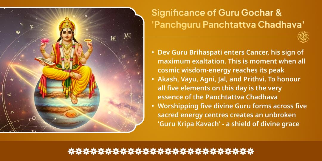 Guru Gochar - Panchguru Panchtattva Chadhava